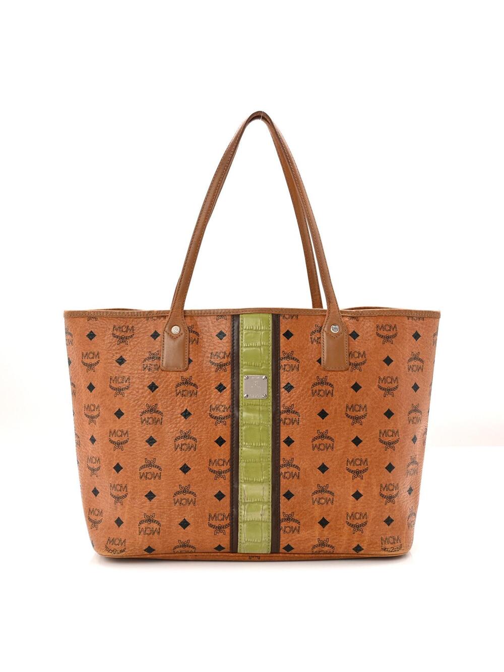 Mcm Visetos Crocodile Embossed Medium #314376M35B